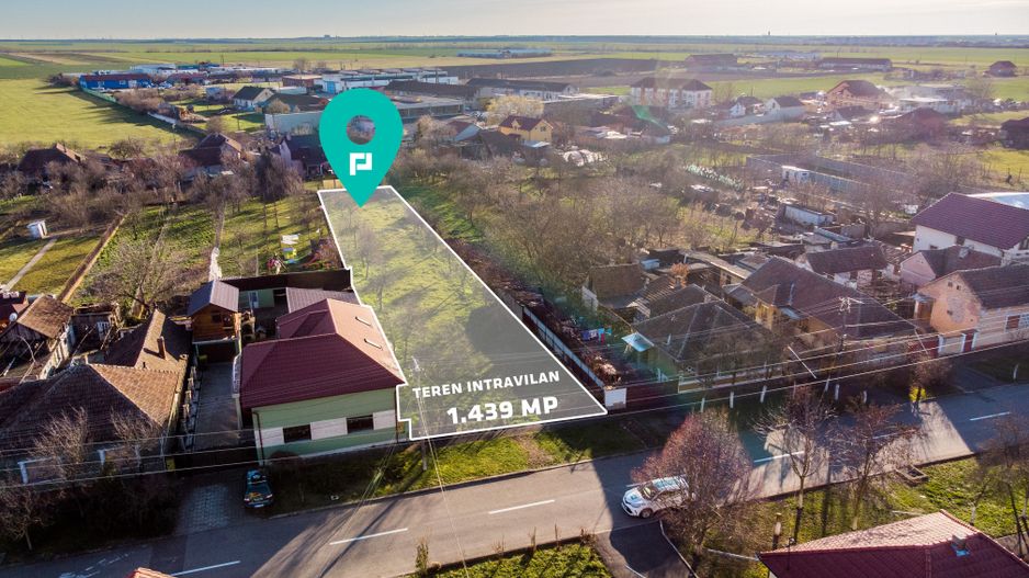 PREȚ REDUS!!! Teren intravilan în Sânicolaul Mic - Poză 1