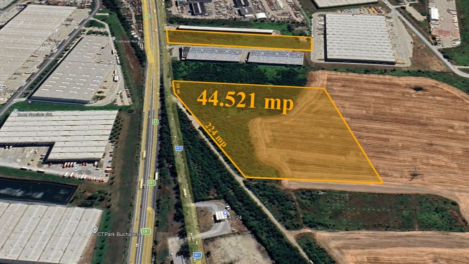 Teren industrial premium – A1 București–Pitești - 4,5 ha - Poză 2