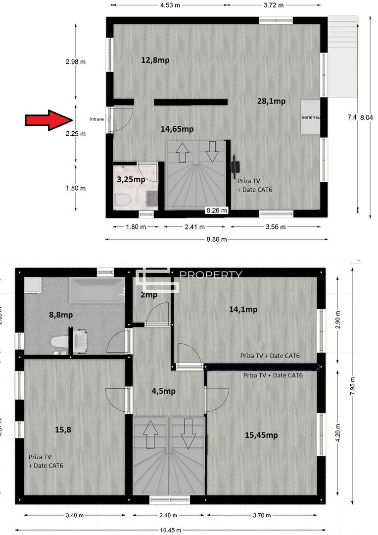 Casă individuală, 573 mp teren, priveliște Munții Făgăraș – Bavaria Park - Schiță 17