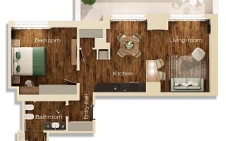 Aparthotel building Unirii B+GF+E+11 floors with 51 apartments, restaurant and SPA - Poză 56