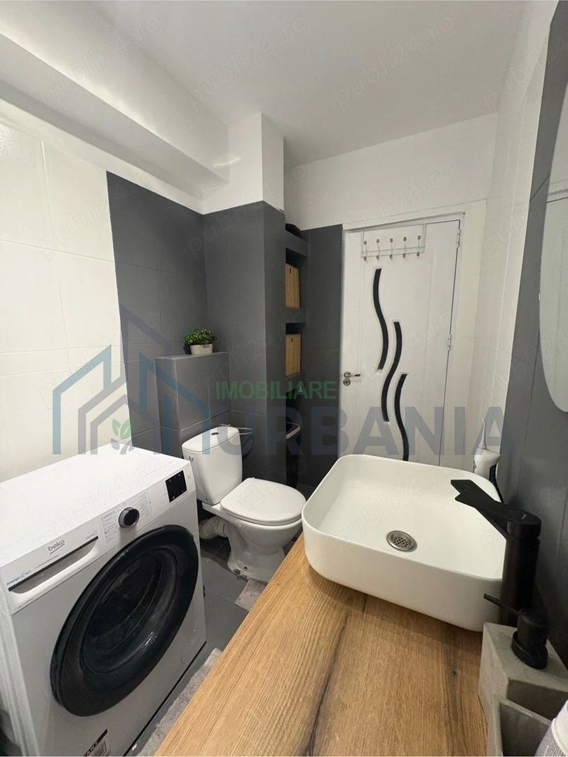 Apartament 2 camere decomandat, Nicolina 1, etaj 4, mobilat, 54 mp - Poză 6