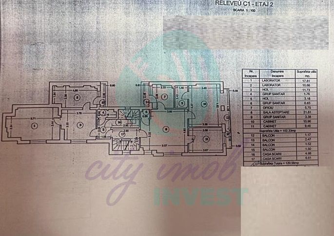 Casa consolidata cu teren de 626 mp - Schiță 17