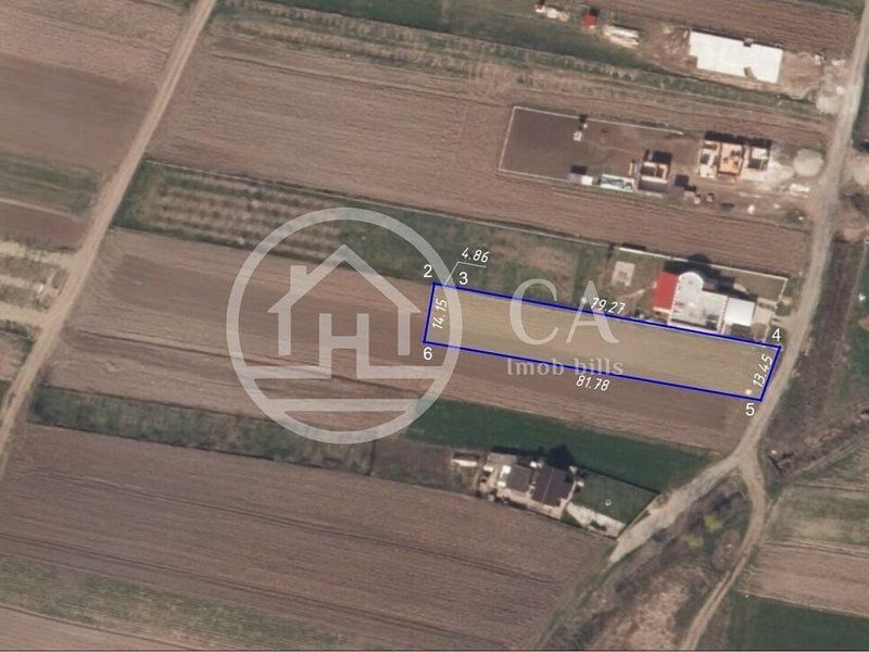 Teren intravilan de vanzare cu o suprafata de 1137 mp, Nojorid, Bihor - Poză 1