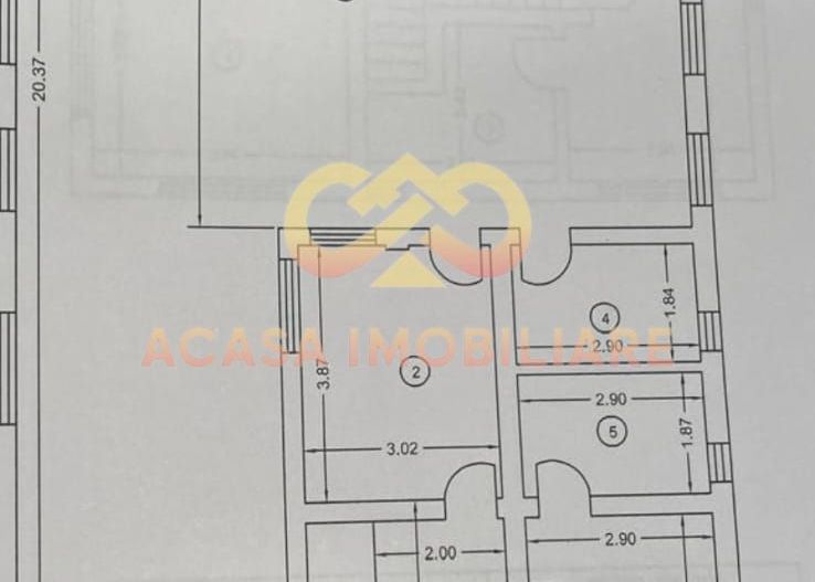 LETCANI CLADIRE DE LOCUIT  APARTAMENT 4 CAMERE si HALA - Poză 11