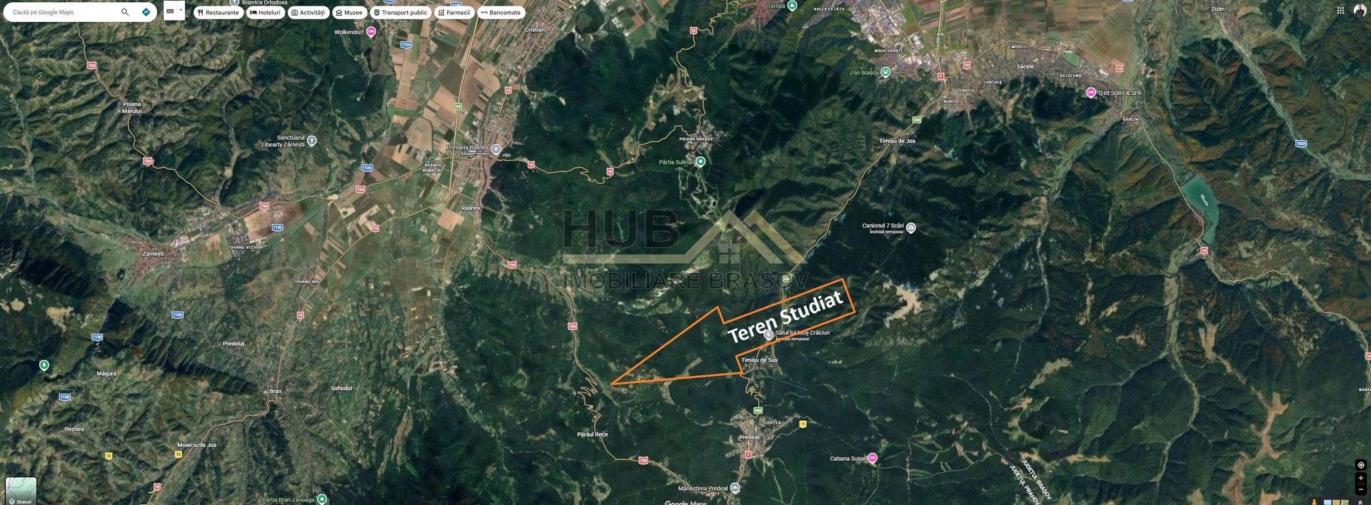Teren 5.300 mp_Rasnov - zona Paraul Rece | Extravilan | Curent - Poză 7