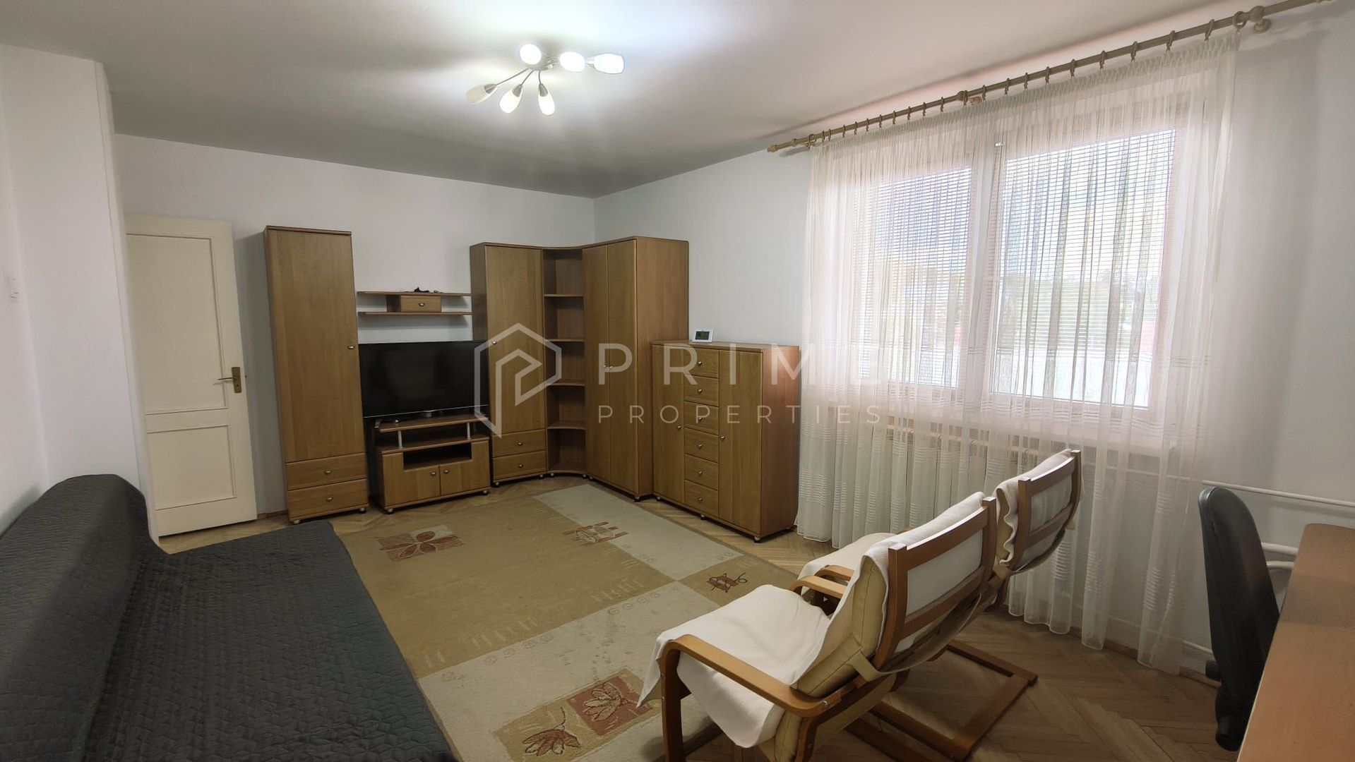 Chirie 2 camere, decomandat, mobilat complet, etaj intermediar- Poli 2 - Poză 1