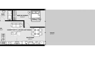 Apartament 2 camere de vânzare | 48 mp | Zona Autogară | Etaj 2 - Poză 1