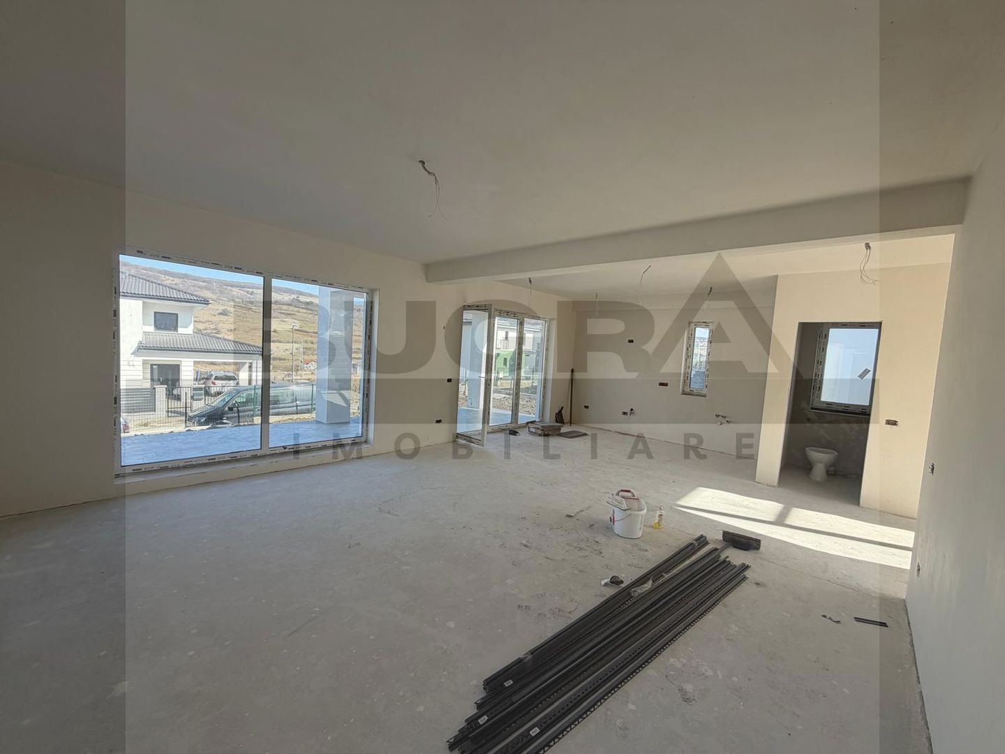 Casa individuala de lux, 119mp, teren 600mp, panoramic, Popesti - Poză 8