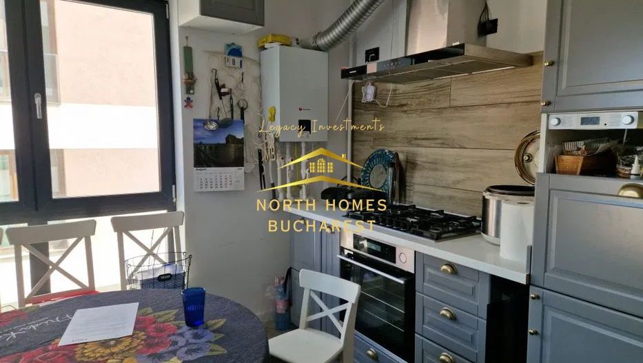Apartament de 4 camere si 2 bai complet mobilat zona Sisesti - Poză 6