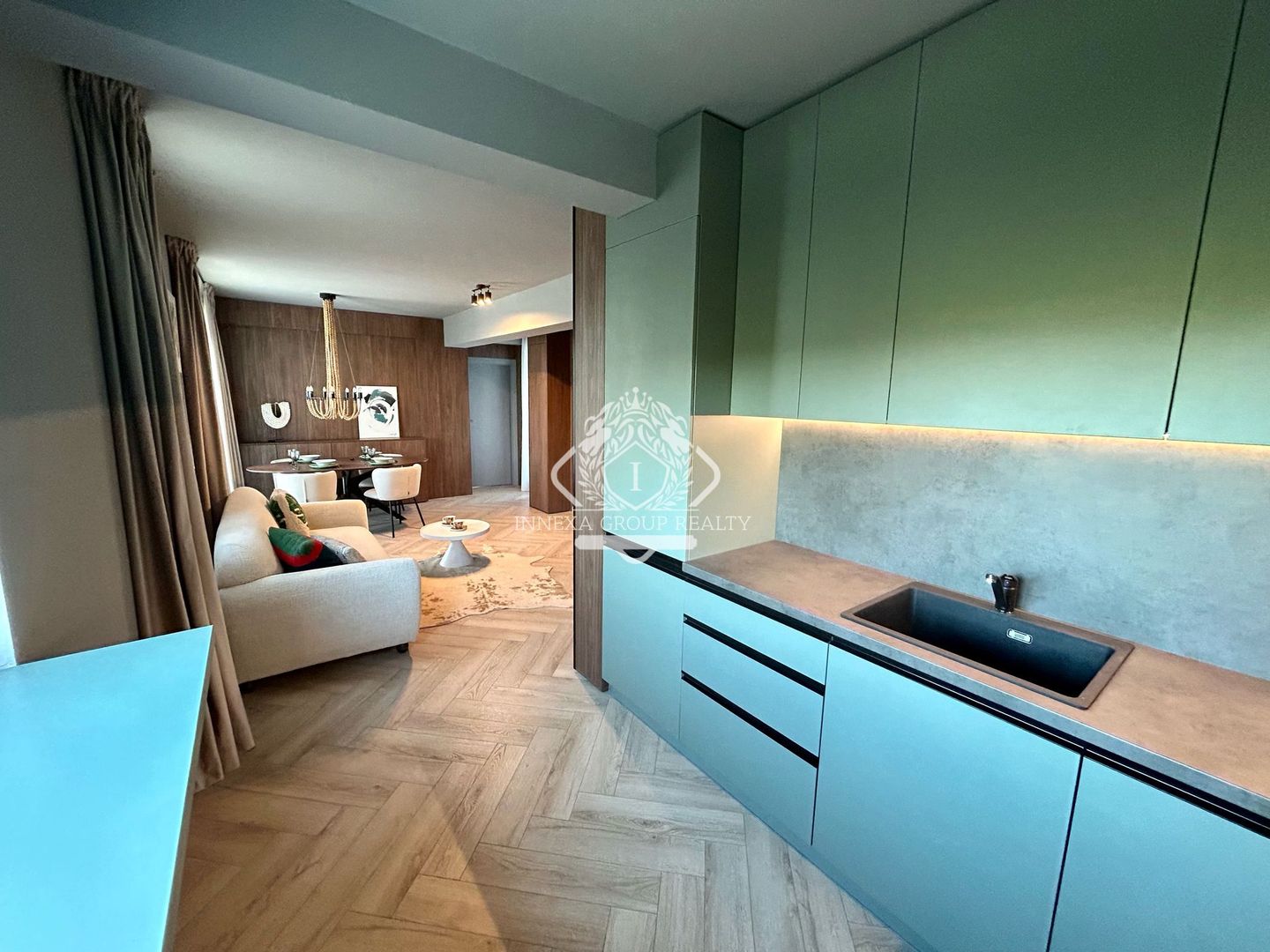 Apartament 3 camere - bloc nou - finisaje moderne - 3/3 - 2 terase I Straulesti - Poză 8