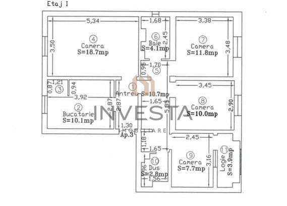 Apartament cu 4 camere decomandate, etaj intermediar, Marasti - Poză 8