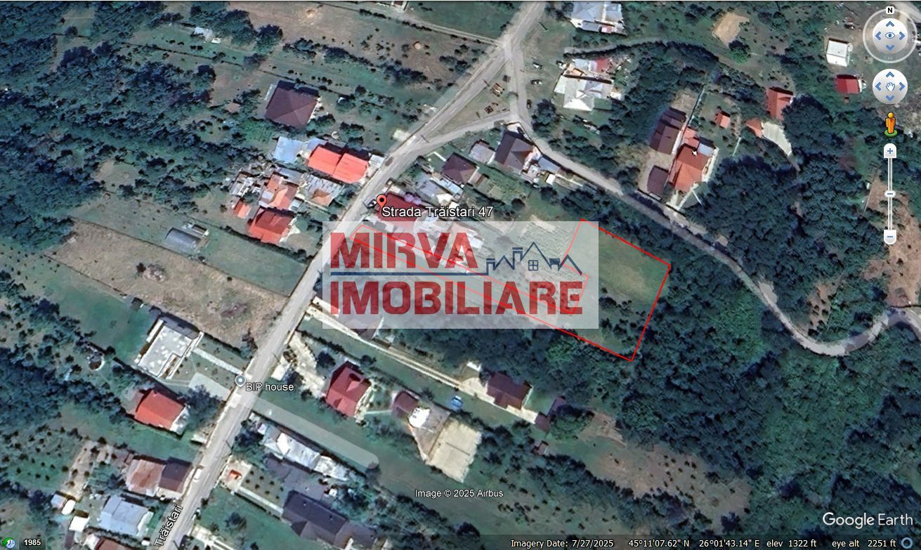 🏞️ Teren intravilan, cu priveliște – Vălenii de Munte - Schiță 20