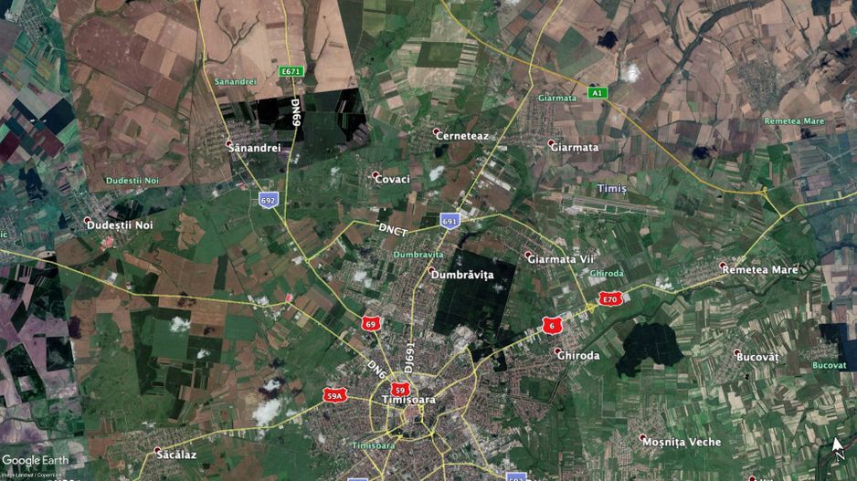 TEREN COMERCIAL DE INCHIRIAT CALEA TORONTALULUI - Poză 1