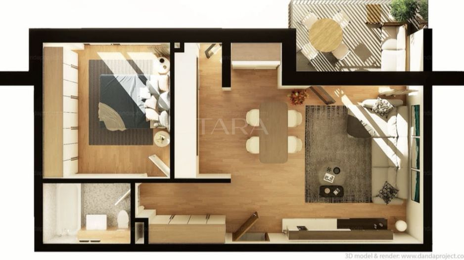 Apartament cu 2 camere de vânzare în zona Marasti - Poză 1