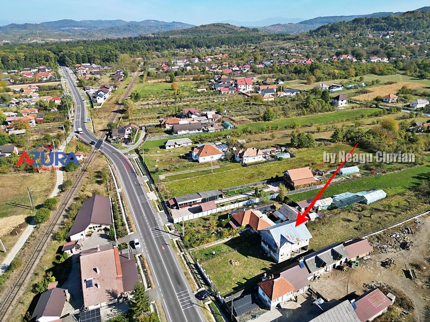 Casă P+1 la roșu, teren 2.600 mp – DN73, Mihaești - Poză 12