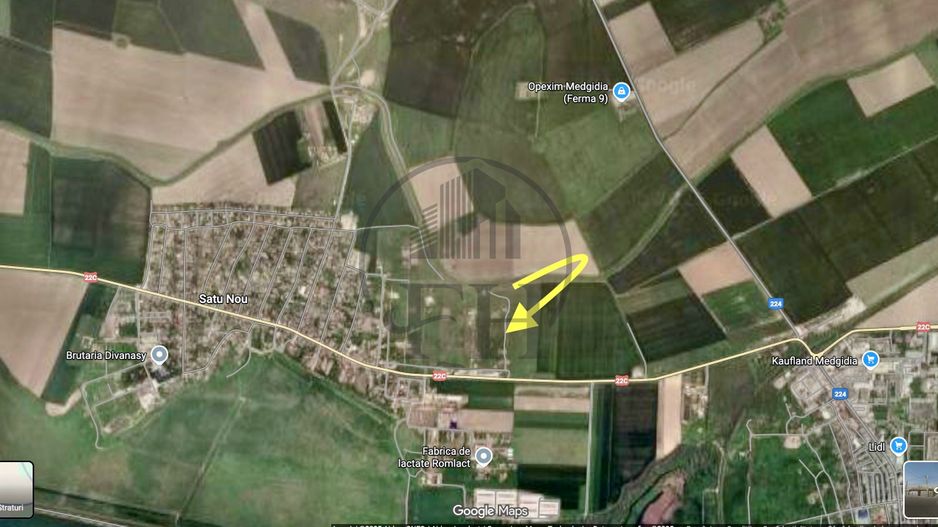 Teren intravilan de vanzare Satu Nou - Mircea Vodă, Constanta - Poză 2