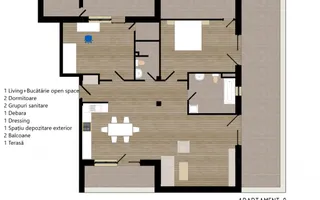 Zorilor Residence, Apartamente Noi 2-3-4 camere - Str. Zorilor - Carei - Poză 16