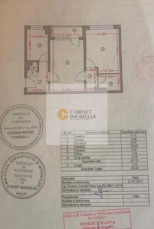 2 Camere | Creditabil | 2 Lifturi | Metrou Raul Doamnei - 1 minut - Poză 9