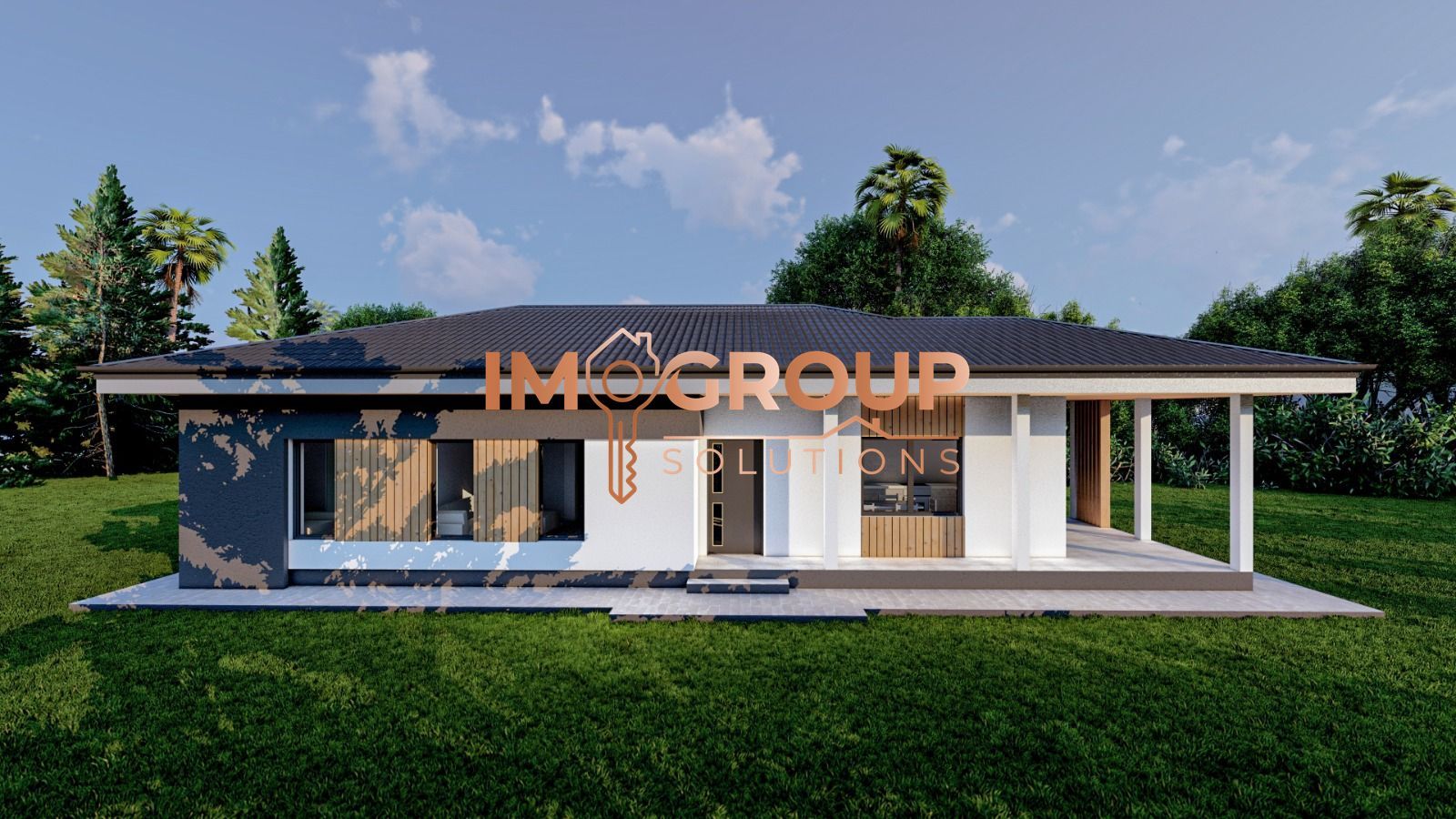 CASA INDIVIDUALA PLAN PARTER - 128 MP - VOROVESTI - Poză 6