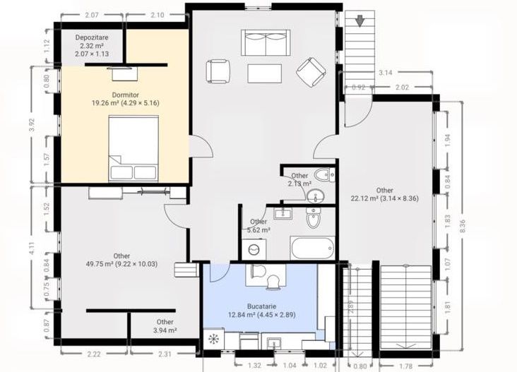 🏡  Casă individuală – Calea Bogdăneștilor✨ - Schiță 23