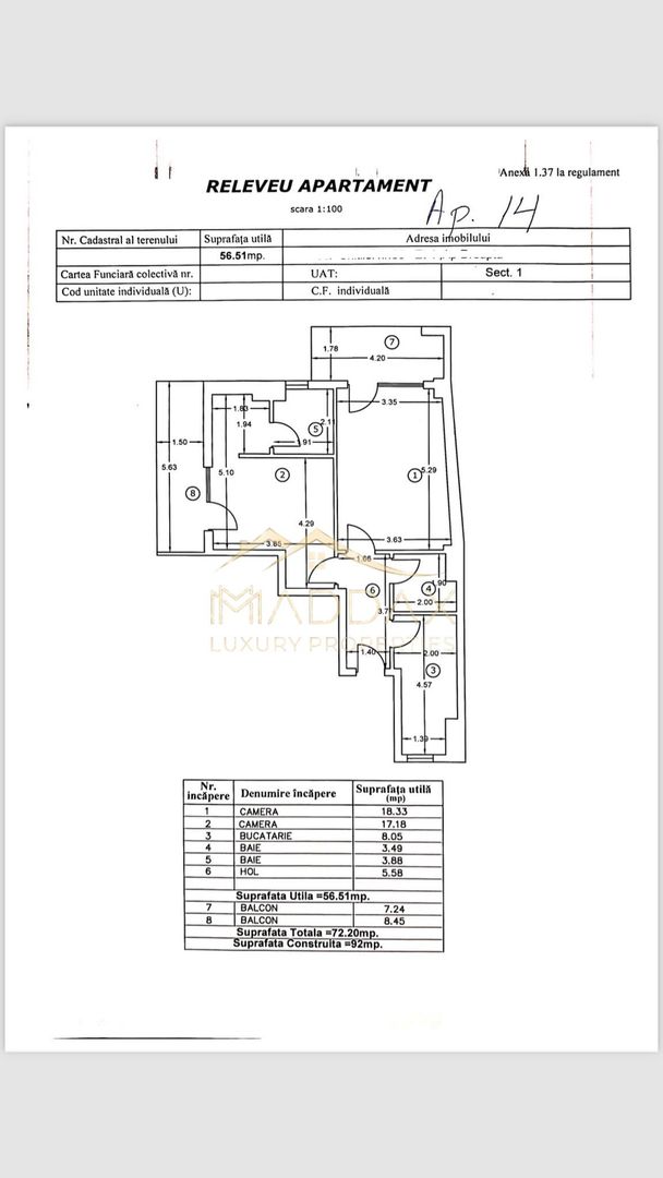 Apartament de vanzare | 2 camere | Bucurestii Noi | Chitila - Poză 19