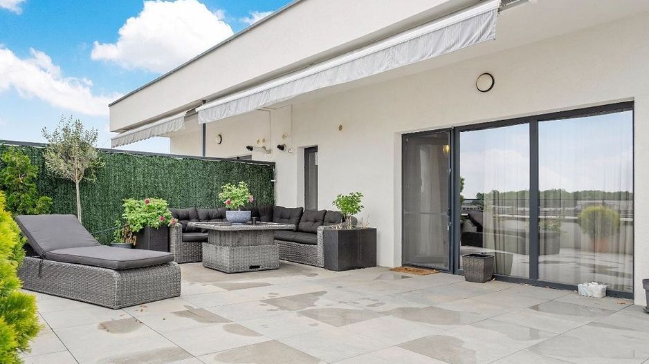 Penthouse 3 camere | Tunari | 3m inaltime | Terasa 50mp | 2 parcari - Poză 9