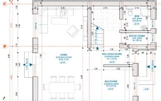 Casă individuală de vânzare în Șelimbăr – Cartierul Tineretului – 110 mp utili – - Schiță 5