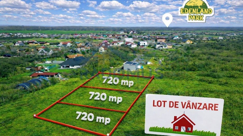 Loturi teren Intravilan –Balotești | 720 mp | Utilitati  I 60 €/MP - Poză 1