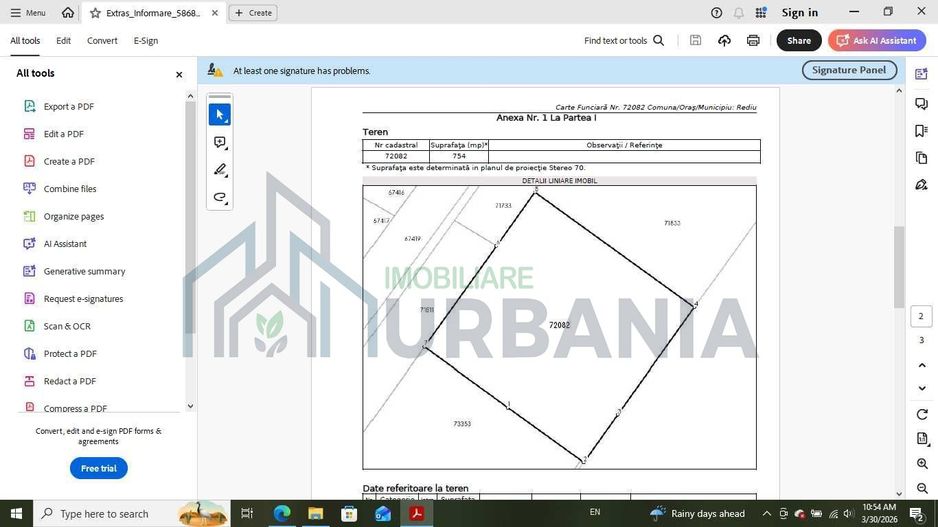 Teren de vis lângă Pădurea Mărzești, Breazu – Intravilan, 754 mp - Poză 1