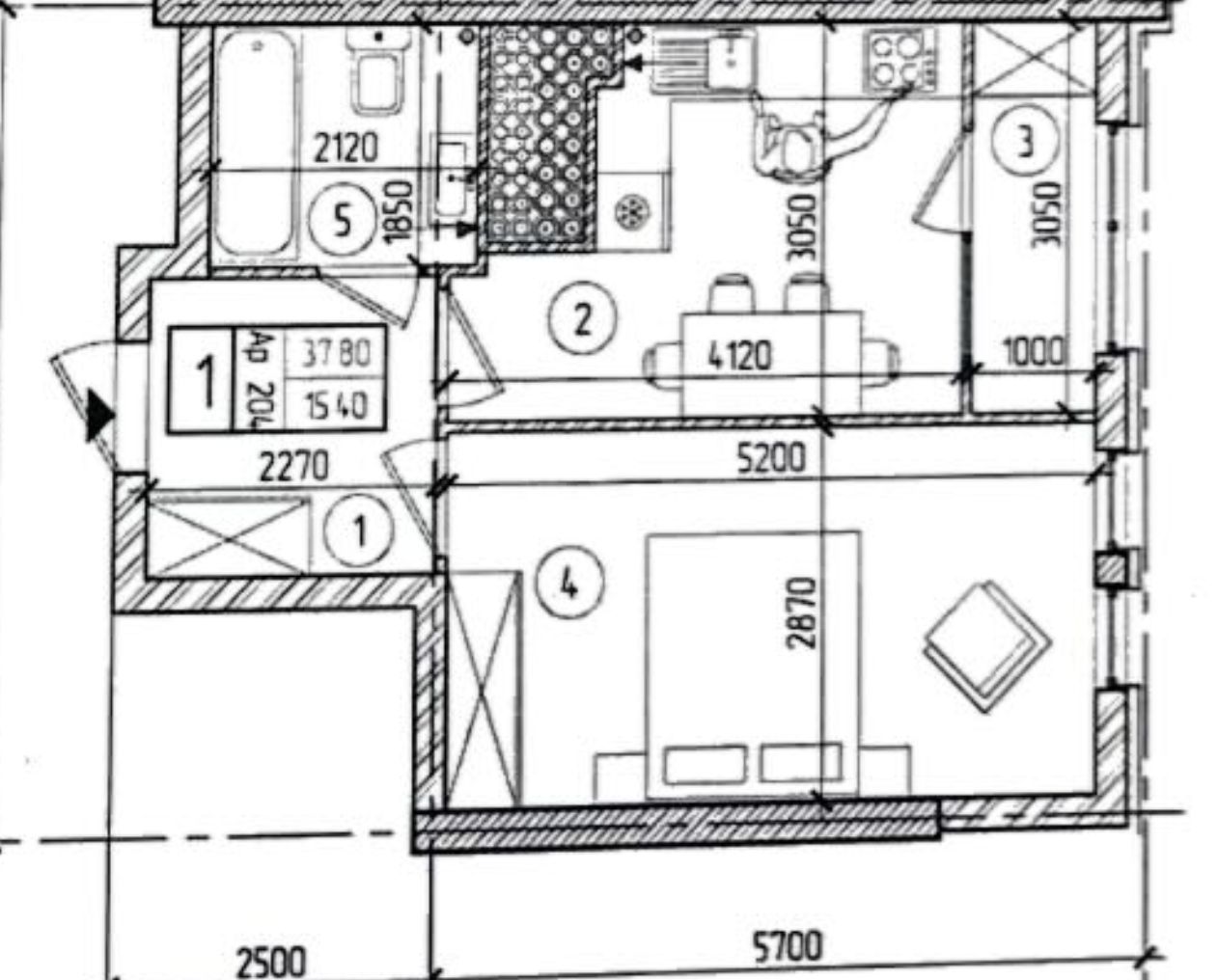 Vânzare, apartament, 1 cameră, strada Dimineții, Botanica - Poză 3