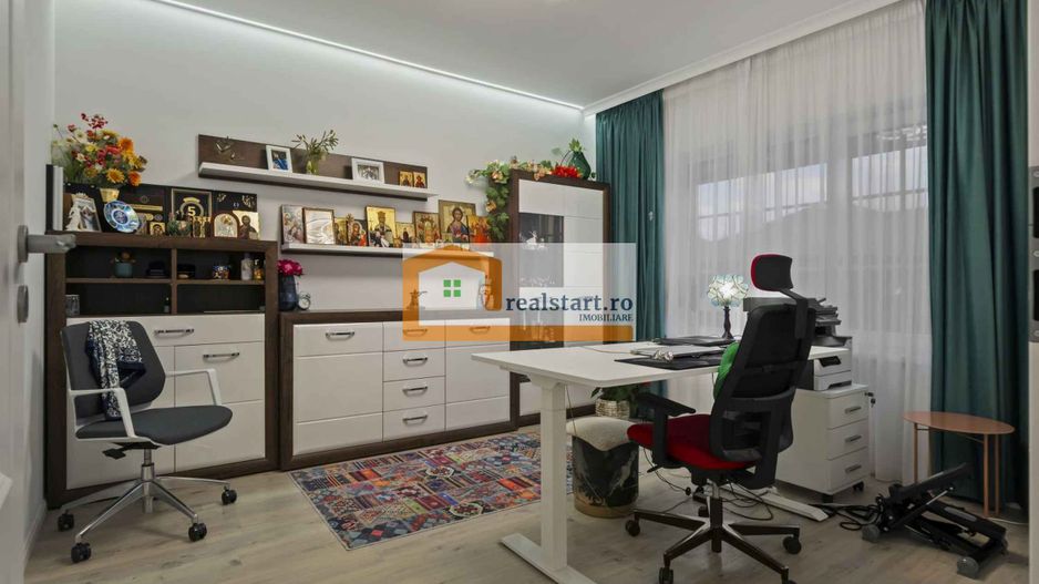 Langa Padure, Vila P+Pod , 1500mp teren,  terasa 40mp,  complex securizat - Poză 19