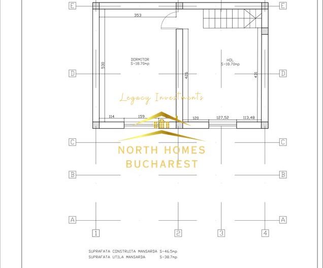 Vila de inchiriat D+P+E+M 2020 | Teiul doamnei | 100 mp curte - Poză 7