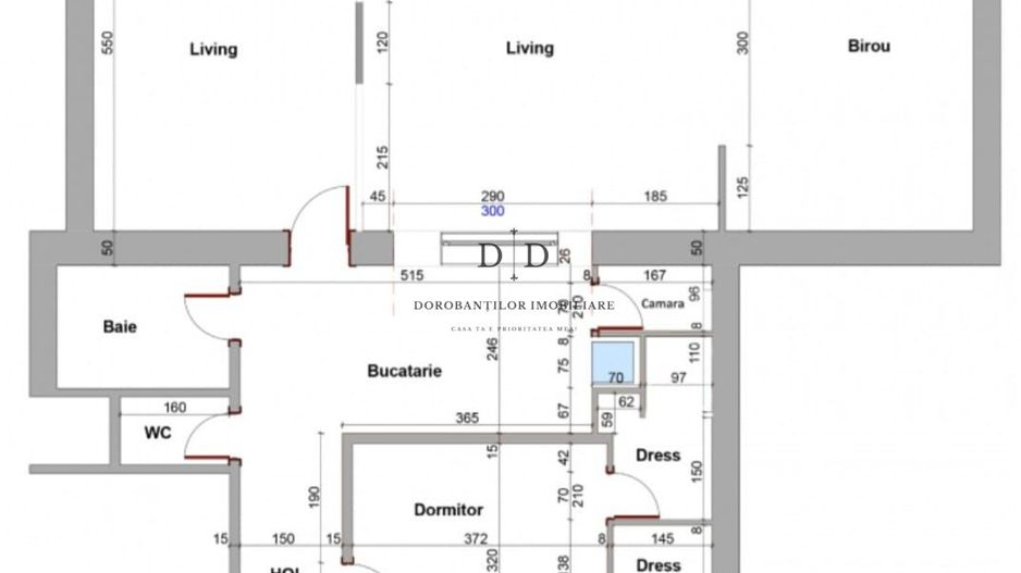 Vânzare Apartament 3 camere- 120 mp | Parcare+Boxǎ | Zona Dorobantilor - Schiță 10