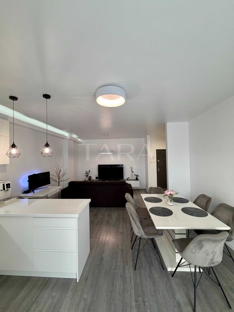 Apartament modern, 2 camere, parcare subterană,  zonă linistita. - Poză 2