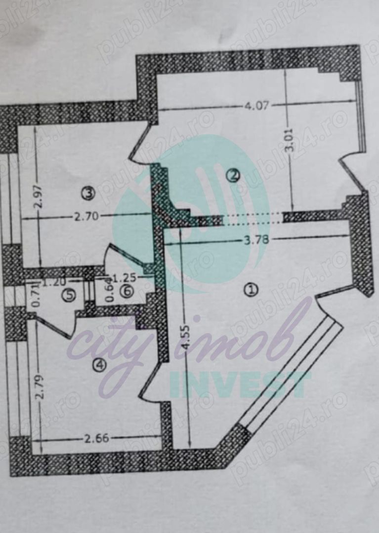 Spatiu comercial STRADAL-42 Mp + 17 Mp demisol - Poză 4