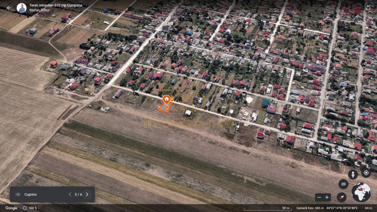 Recomandare de incredere teren intravilan Zorelelor Cumpana - Poză 5