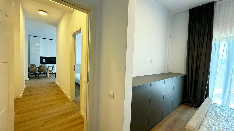 Apartament 3 camere nou, 80 mp + grădină 60 mp, parcare, Pipera, Sector 1 - Poză 16