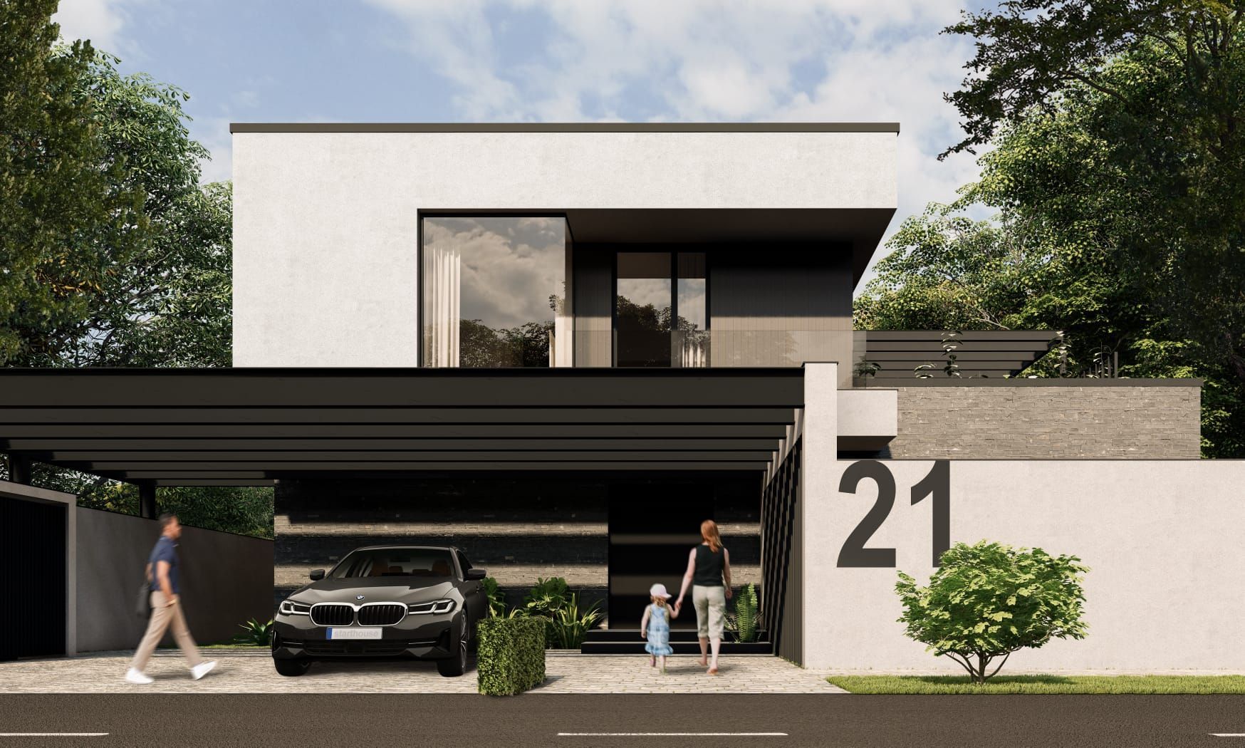 Vilă de Lux în Cartier Rezidențial Exclusivist - Poză 1