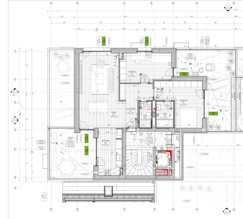 Apartament de tip Penthouse | 3 Camere | Lux | Pipera - Schiță 25