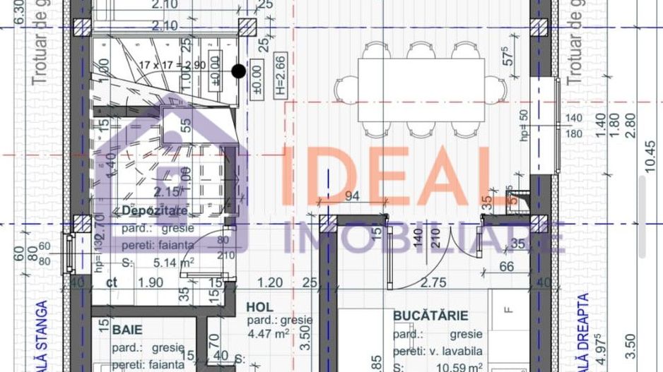 Casa Individuala cu 4 camere si gradina, in Cristian - Schiță 11