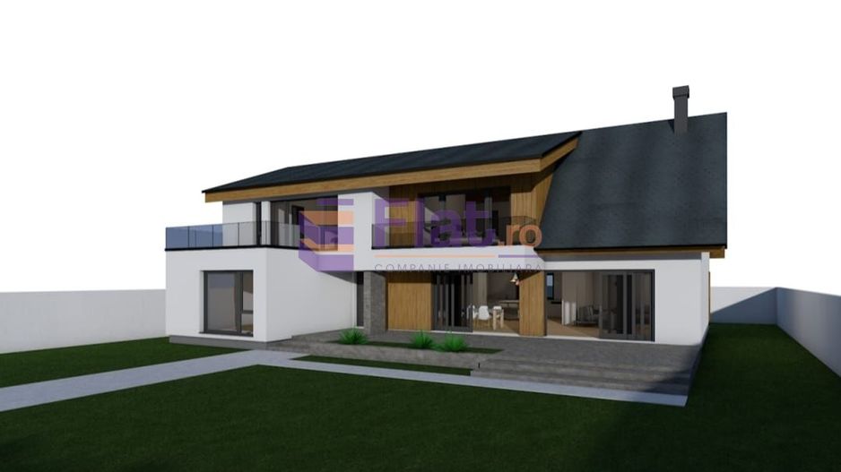 Proiect Casă spațioasă de vânzare – 6 camere  Hărman, Brașov – - Poză 2