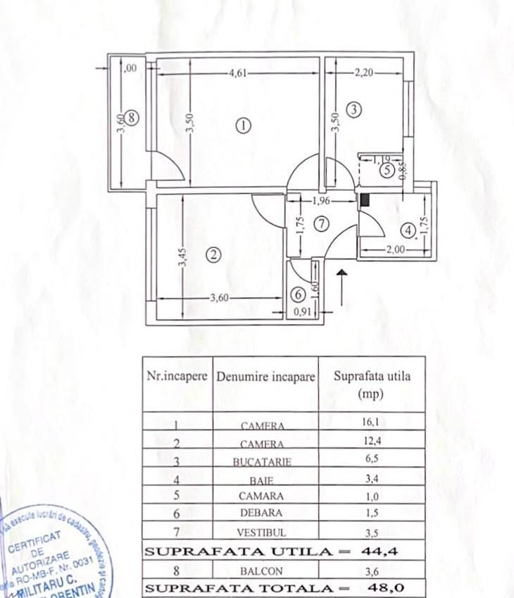 Apartament modern cu doua camere decomandat si loc de parcare, piata Progresul - Poză 12