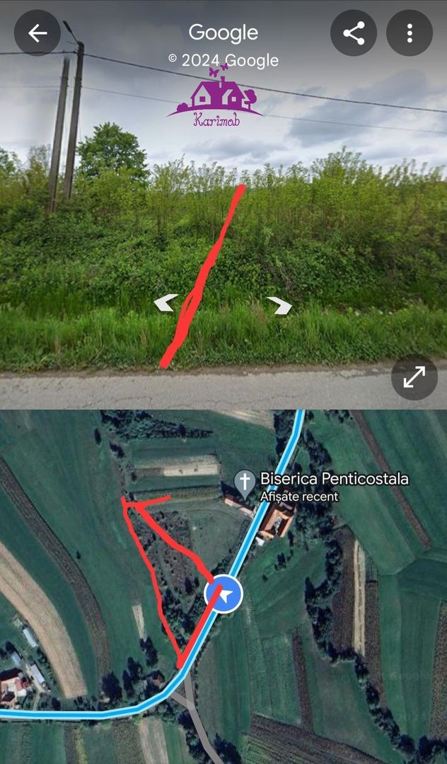 Teren de vanzare in Meziad. - Poză 2