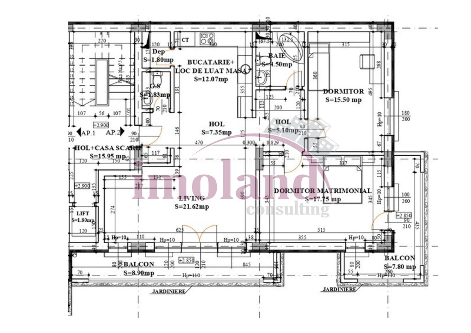 Închiriere apartament 3 camere, 2 balcoane 105 mp - Tei / B. Văcărescu - Poză 25