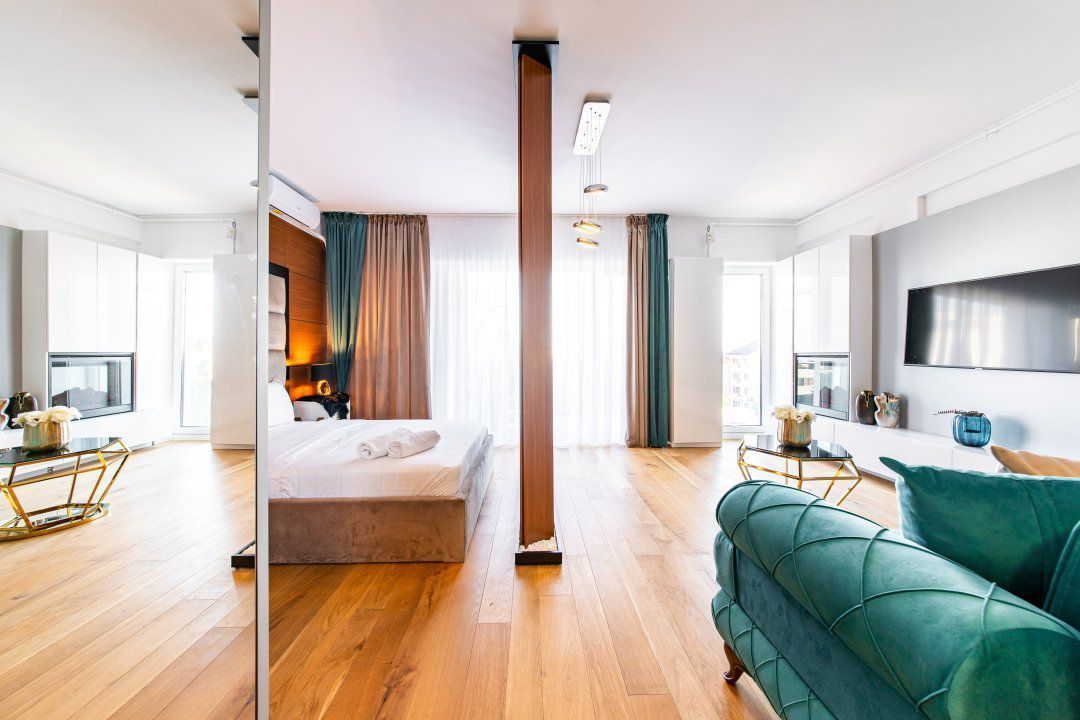 Studio dublu | Aviatiei Apartments | Mobilat Designer - Poză 2