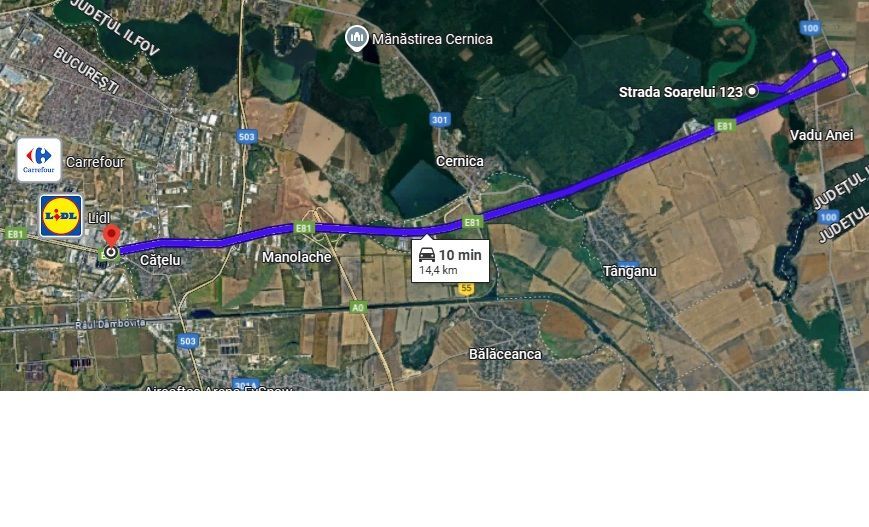 BRANESTI | Soarelui | Vedere lac | Toate utilitatile | 10 min Pallady - Poză 10