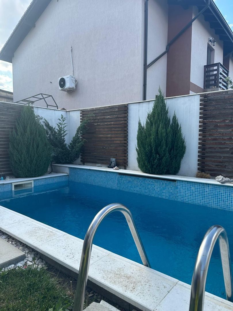 Piscină | Mobilată complet | Panouri solare | 3 băi și terasă închisă - Poză 3