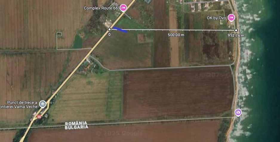 Vânzare teren Vama Veche, 937 mp, cu vedere la mare! - Poză 4