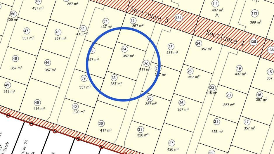 Super teren intravilan in Micalaca Parcela 34 - Poză 3