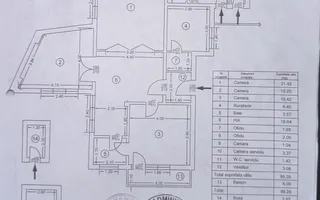Apartament 4 Camere-Mantuleasa -100mp fără risc/fără urgenta - Poză 11